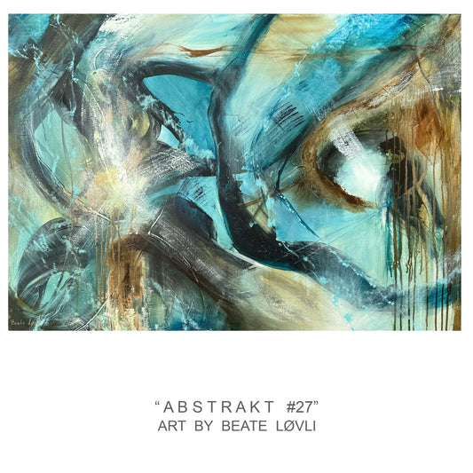 “ A B S T R A K T   #27 ” 70x100 cm
