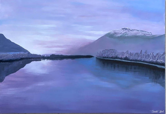 "Barduelven" 70x100 cm