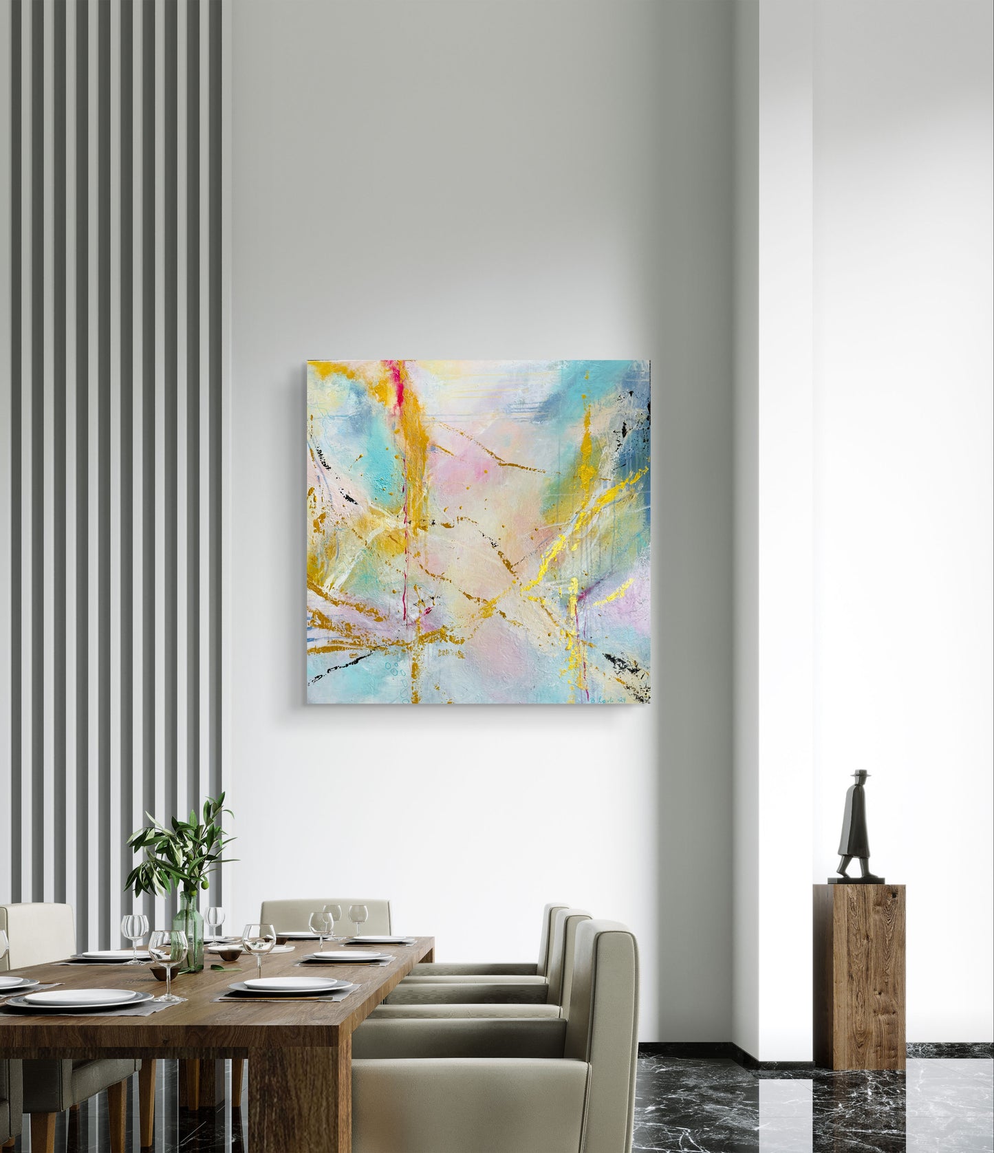 "Dagdrømmer" 80x80 cm