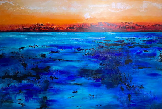 "Sunset" 100x150 cm