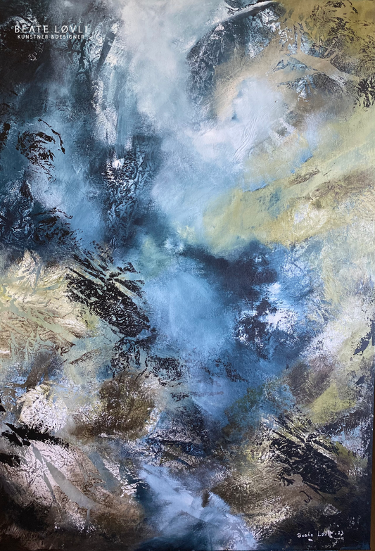 "Ukjent sted" 100x70 cm