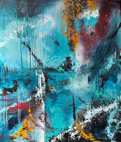 "Abstrakt #25" 100x85 cm