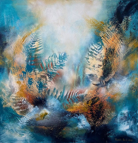 "Into the forest" 80x80 cm