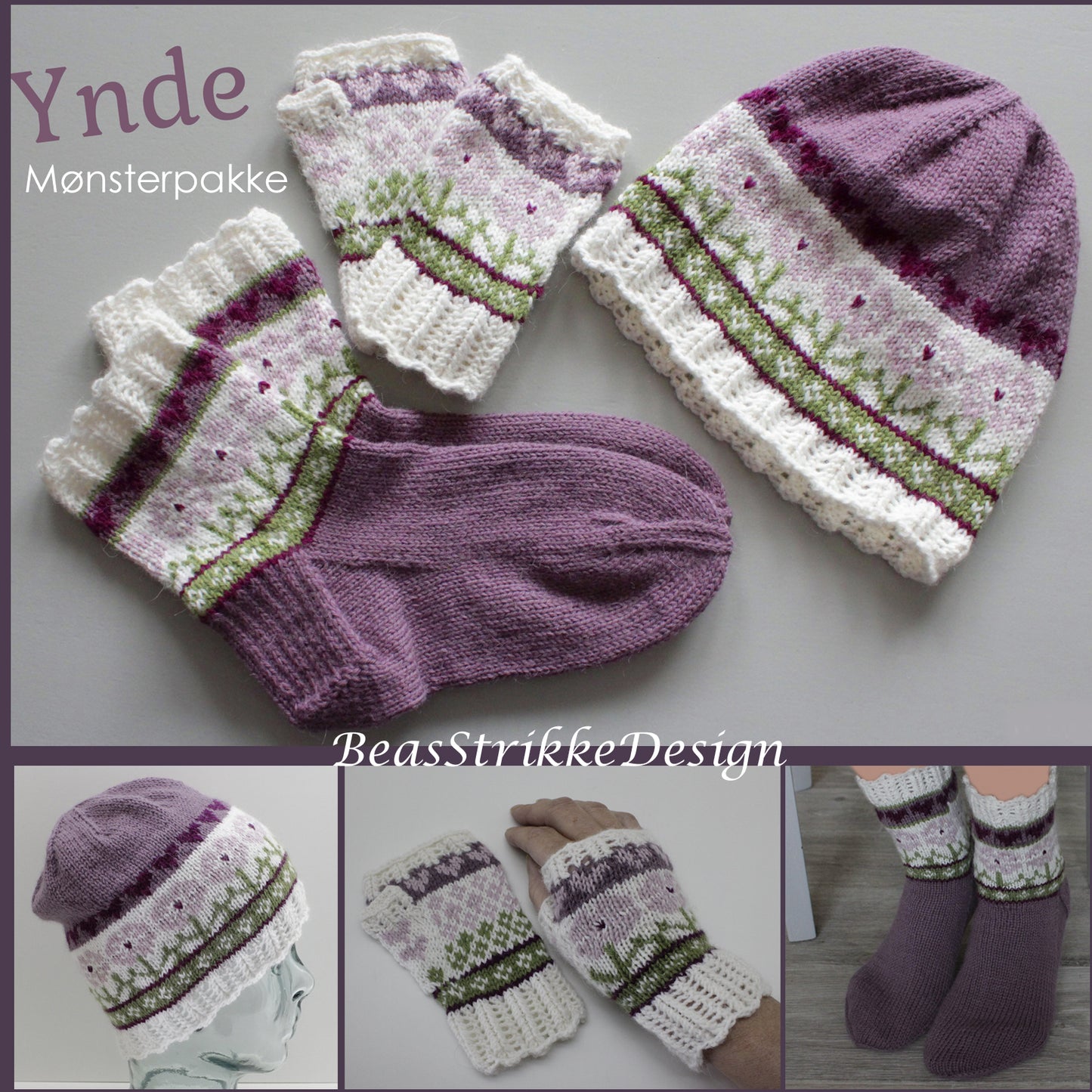 Ynde - Mønsterpakke