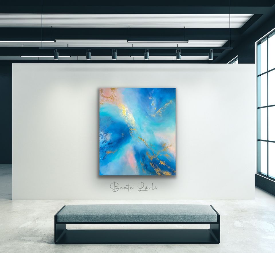 "Sky Waves" 120x100 cm