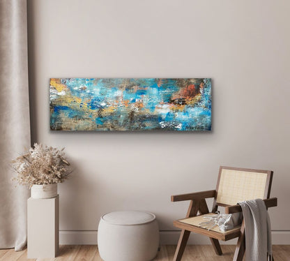 "Ved vannet" 40x120 cm