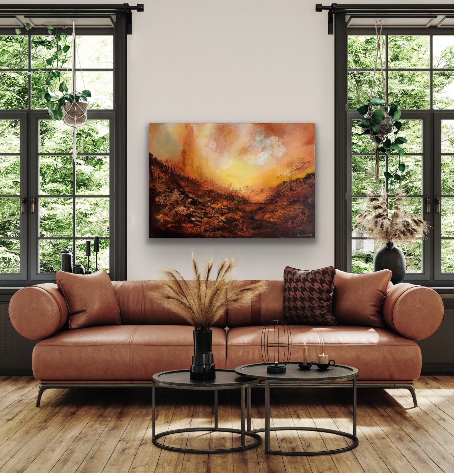 "Sienna Dreams" 70x100 cm
