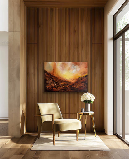 "Sienna Dreams" 70x100 cm