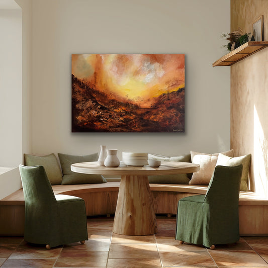 "Sienna Dreams" 70x100 cm